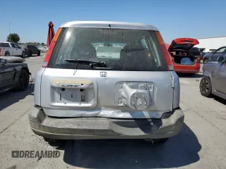 2000 Honda CR-V LX with VIN JHLRD1846YC050505, listed as a Copart auction lot 66751814 with 149,822 mi miles and Salvage Title. Bid and sale history available at carsss.com. Image 6.