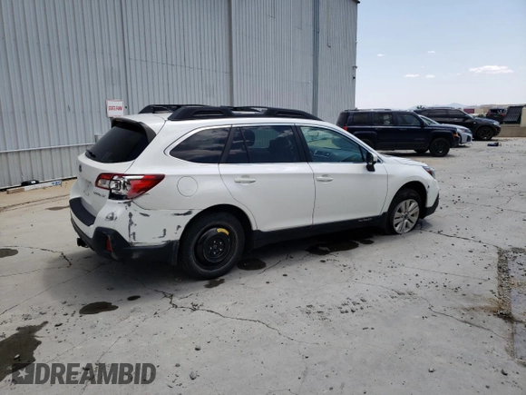 2019 Subaru Outback Premium with VIN 4S4BSAFC2K3205200, listed as a Copart auction lot 58870045 with 96,448 mi miles and Salvage title. Bid and sale history available at DreamBid. Image 3.