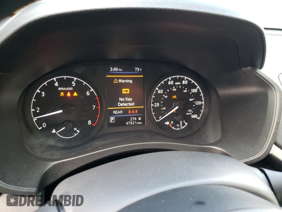 2023 Nissan Altima S with VIN 1N4BL4BV3PN359829, listed as a Copart auction lot 49512535 with 47,521 mi miles and Salvage Title. Bid and sale history available at carsss.com. Image 9.