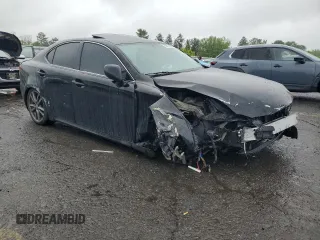 2008 Lexus IS 250 with VIN JTHBK262482073880, listed as a Copart auction lot 58174505 with 176,582 mi miles and Salvage title. Bid and sale history available at DreamBid. Image 4.