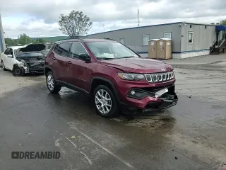2022 Jeep Compass Latitude Lux z VIN 3C4NJDFB8NT118522, wystawiony jako Copart lot #56775175 z przebiegiem 47 220 mil mil oraz Szkoda całkowita • Salvage title. Historia ofert i sprzedaży dostępna na DreamBid. Obrazek 14.