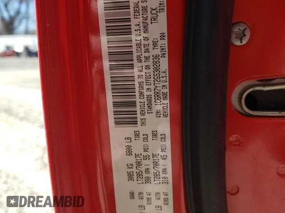 2016 Ram 1500 Rebel z VIN 1C6RR7YT2GS302836, wystawiony jako Copart lot #47143775 z przebiegiem 73 051 mil mil oraz Szkody całkowita. Historia ofert i sprzedaży dostępna na DreamBid. Obrazek 13.