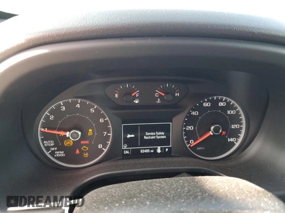 2019 GMC Acadia SLE with VIN 1GKKNKLA6KZ299345, listed as a Copart auction lot 84394144 with 93,485 mi miles and Salvage Title. Bid and sale history available at carsss.com. Image 9.