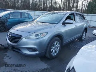 2013 Mazda CX-9 Sport with VIN JM3TB3BV0D0418136, listed as a Copart auction lot 86494154 with 135,249 mi miles and Salvage Title. Bid and sale history available at carsss.com. Image 1.