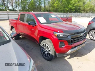 2024 Chevrolet Colorado 4WD Z71 z VIN 1GCPTDEK8R1119445, wystawiony jako IAAI lot #42059364 z przebiegiem 9247 mil mil oraz . Historia ofert i sprzedaży dostępna na DreamBid. Obrazek 1.