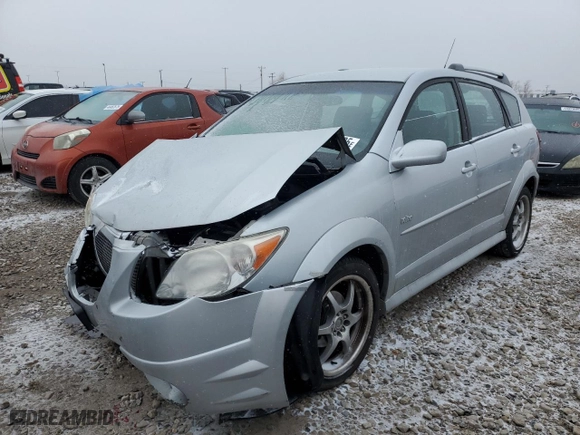 2007 Pontiac Vibe with VIN 5Y2SL658X7Z407413, listed as a Copart auction lot 44940905 with NaN miles and Salvage Title. Bid and sale history available at carsss.com. Image 1.