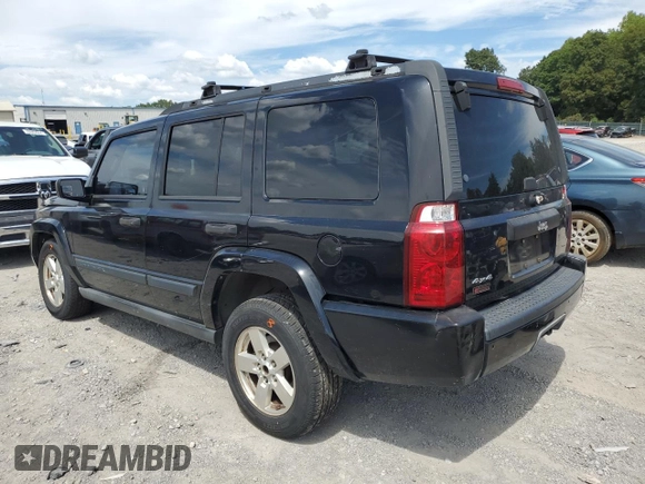 2006 Jeep Commander with VIN 1J8HG48K96C293473, listed as a Copart auction lot 70636554 with 240,013 mi miles and Salvage Title. Bid and sale history available at carsss.com. Image 2.