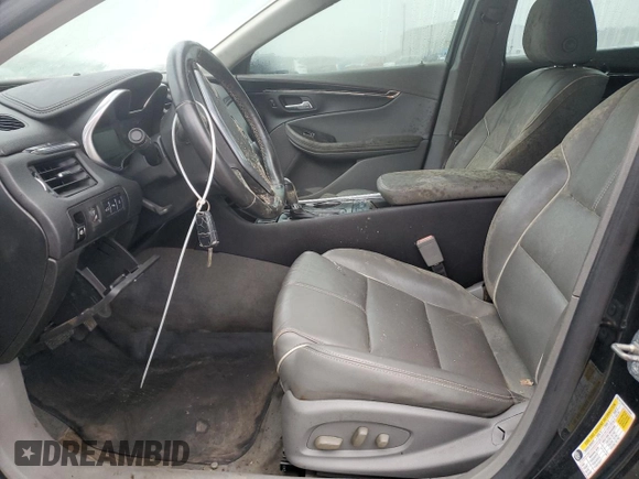 2015 Chevrolet Impala LTZ with VIN 2G1155SL2F9152833, listed as a Copart auction lot 44571755 with Not Provided miles and Salvage Title. Bid and sale history available at DreamBid. Image 7.