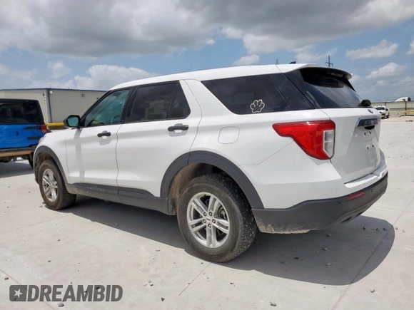 2023 Ford Explorer with VIN 1FMSK8BH0PGB27039, listed as a Copart auction lot 60856685 with 35,860 mi miles and Clean title. Bid and sale history available at DreamBid. Image 2.