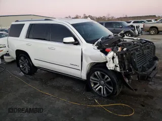 2018 GMC Yukon Denali with VIN 1GKS1CKJXJR269329, listed as a Copart auction lot 83078724 with 91,226 mi miles and Salvage Title. Bid and sale history available at carsss.com. Image 4.