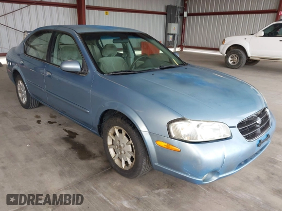 2000 Nissan Maxima GXE z VIN JN1CA31D1YT727156, wystawiony jako IAAI lot #42145772 z przebiegiem 208 427 mil mil oraz . Historia ofert i sprzedaży dostępna na DreamBid. Obrazek 1.