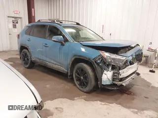 2022 Toyota RAV4 Hybrid SE with VIN JTM16RFV5ND050578, listed as a IAAI auction lot 41357467 with 43,155 mi miles and . Bid and sale history available at DreamBid. Image 1.