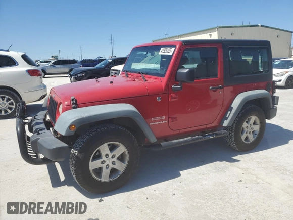 2011 Jeep Wrangler Sport with VIN 1J4AA2D19BL574527, listed as a Copart auction lot 49920225 with 121,730 mi miles and Clean Title. Bid and sale history available at carsss.com. Image 1.