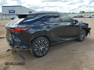 2023 Lexus RX with VIN 2T2BAMCA4PC003366, listed as a Copart auction lot 61029624 with 25,053 mi miles and Salvage Title. Bid and sale history available at carsss.com. Image 3.
