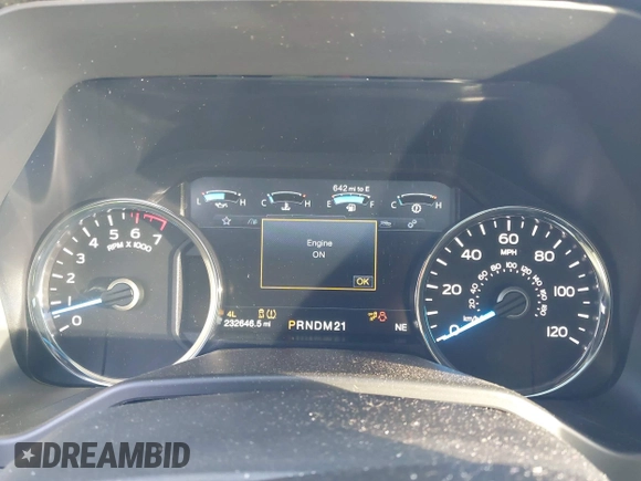 2015 Ford F-150 XLT with VIN 1FTEW1EG0FFA50810, listed as a IAAI auction lot 41443474 with 232,646 mi miles. Bid and sale history available at carsss.com. Image 7.
