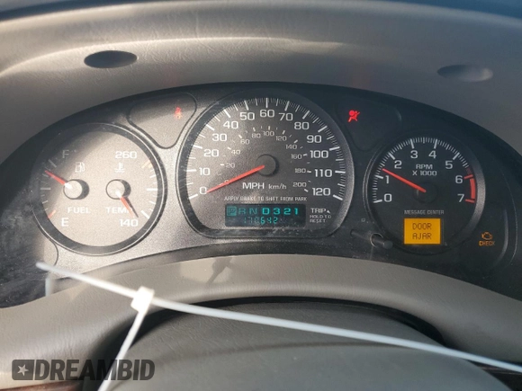 2003 Chevrolet Impala LS z VIN 2G1WH52K339354046, wystawiony jako Copart lot #54299415 z przebiegiem 170 642 mil mil oraz Nie do naprawy • Non repairable. Historia ofert i sprzedaży dostępna na DreamBid. Obrazek 9.