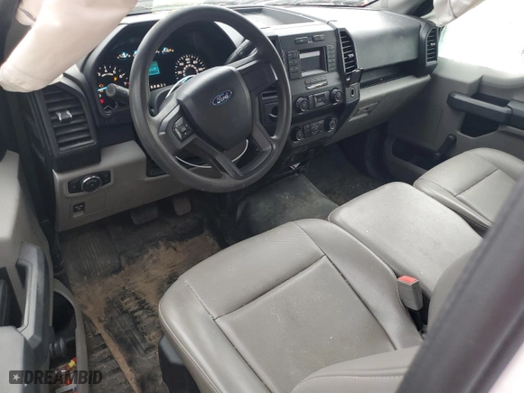 2019 Ford F-150 XL with VIN 1FTMF1CB7KKD21883, listed as a Copart auction lot 46218245 with 128,411 mi miles and Salvage Title. Bid and sale history available at carsss.com. Image 8.