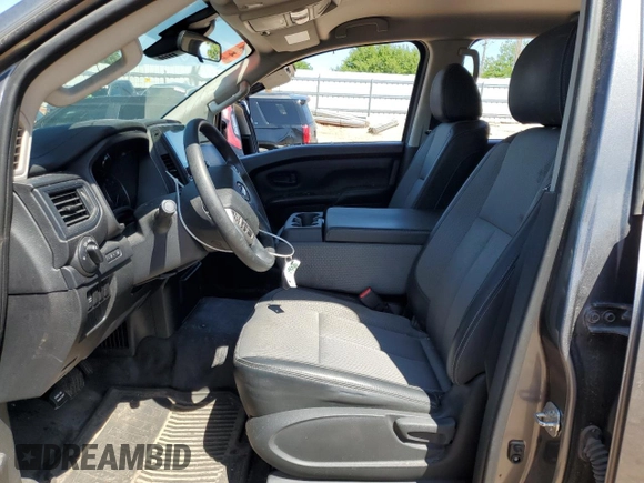 2021 Nissan Titan S с VIN 1N6AA1EE5MN517389, выставлен на аукционе Copart как лот 54972795 с пробегом 84 375 миль миль и Списание • Salvage title. История ставок и продаж доступна на DreamBid. Изображение 7.