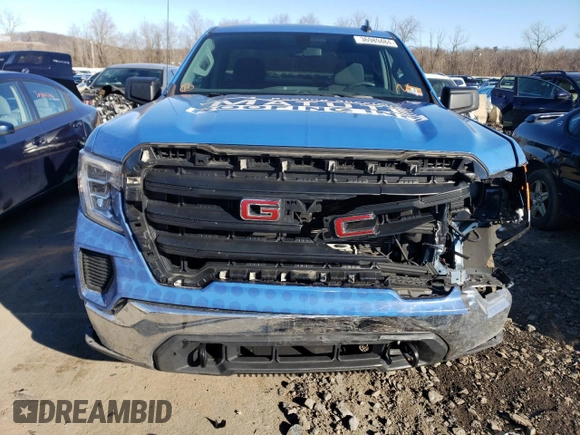 2022 GMC Sierra 1500 Limited Pro with VIN 3GTN9AEK9NG207906, listed as a Copart auction lot 36989484 with 46,607 mi miles and Non Repairable. Bid and sale history available at carsss.com. Image 5.