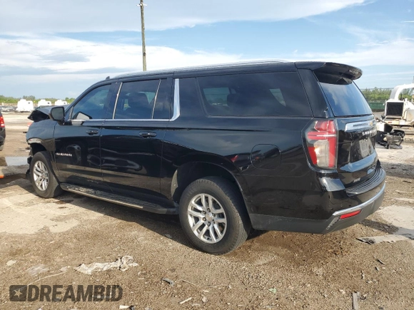 2023 Chevrolet Suburban z VIN 1GNSCBKT9PR121500, wystawiony jako Copart lot #72118524 z przebiegiem 127 355 mil mil oraz Szkoda całkowita • Salvage title. Historia ofert i sprzedaży dostępna na DreamBid. Obrazek 2.