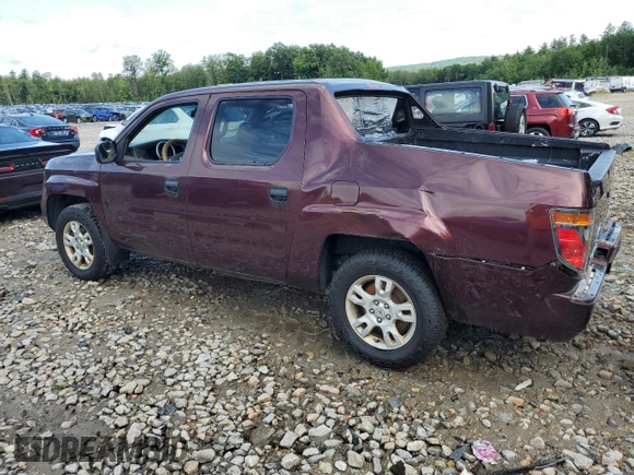 2007 Honda Ridgeline RT with VIN 2HJYK16297H551976, listed as a Copart auction lot 66175684 with 299,500 mi miles and Salvage Title. Bid and sale history available at carsss.com. Image 2.