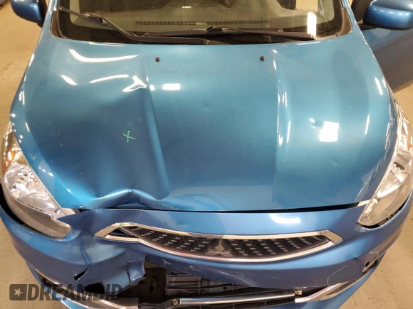 2018 Mitsubishi Mirage ES with VIN ML32A3HJ3JH007020, listed as a Copart auction lot 57400875 with 111,177 mi miles and Salvage title. Bid and sale history available at DreamBid. Image 11.