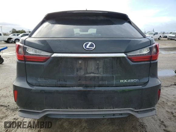2017 Lexus RX with VIN 2T2BGMCA8HC017142, listed as a Copart auction lot 73546412 with 133,094 mi miles. Bid and sale history available at carsss.com. Image 6.