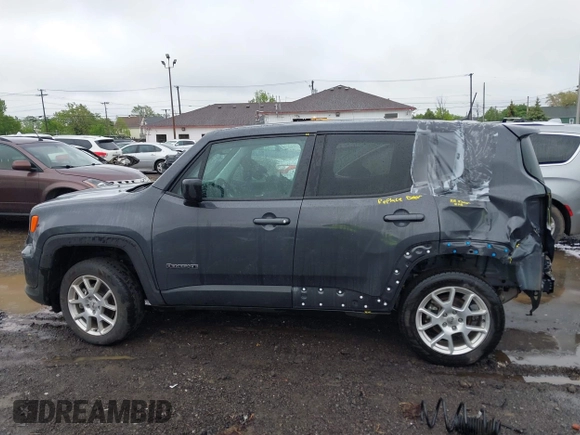 2023 Jeep Renegade Upland with VIN ZACNJDB18PPP62252, listed as a IAAI auction lot 42319846 with 11,831 mi miles and . Bid and sale history available at DreamBid. Image 14.