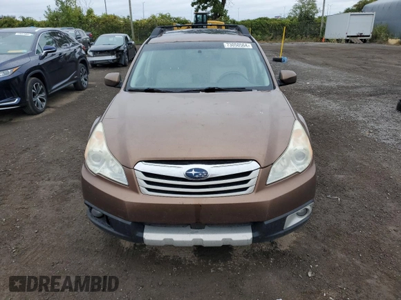 2011 Subaru Outback z VIN 4S4BRGGC0B3444760, wystawiony jako Copart lot #73050564 z przebiegiem 241 962 mil mil oraz Szkoda całkowita • Salvage title. Historia ofert i sprzedaży dostępna na DreamBid. Obrazek 5.