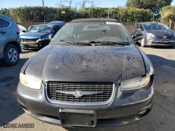 1999 Chrysler Sebring Jxi with VIN 3C3EL55H9XT603457, listed as a Copart auction lot 88762925 with 98,093 mi miles and Clean Title. Bid and sale history available at carsss.com. Image 5.