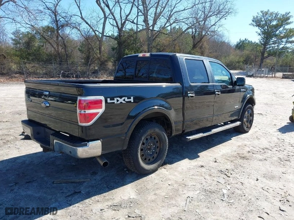 2013 Ford F-150 XL with VIN 1FTFW1ET7DKD74407, listed as a IAAI auction lot 41588411 with 154,981 mi miles. Bid and sale history available at carsss.com. Image 4.