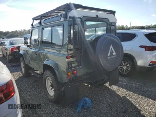 1992 Land Rover Defender with VIN SALLDVAF8JA917701, listed as a Copart auction lot 73864824 with 4,284 mi miles and Salvage title. Bid and sale history available at DreamBid. Image 2.