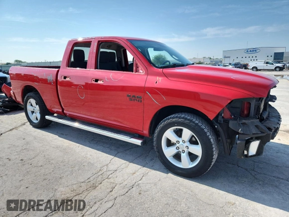 2015 Ram 1500 Express with VIN 1C6RR6FG1FS614676, listed as a Copart auction lot 59976205 with 71,557 mi miles and Salvage title. Bid and sale history available at DreamBid. Image 4.