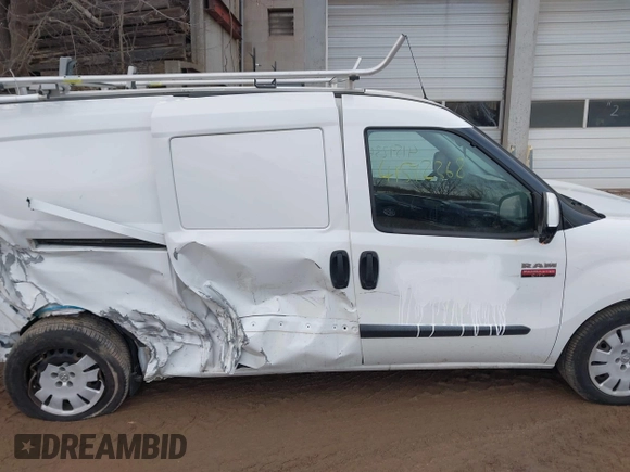 2018 Ram ProMaster City Cargo Tradesman SLT with VIN ZFBERFBB8J6L51690, listed as a IAAI auction lot 41592368 with 92,177 mi miles and . Bid and sale history available at DreamBid. Image 13.