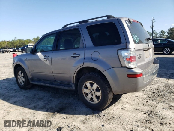 2008 Mercury Mariner with VIN 4M2CU91Z78KJ39202, listed as a Copart auction lot 80437014 with 205,709 mi miles and Salvage Title. Bid and sale history available at carsss.com. Image 2.