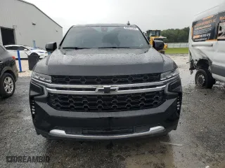 2021 Chevrolet Tahoe LS with VIN 1GNSCMKD4MR335973, listed as a Copart auction lot 69972594 with 42,129 mi miles and Salvage Title. Bid and sale history available at carsss.com. Image 5.