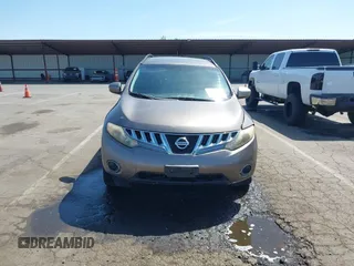 2009 Nissan Murano S with VIN JN8AZ18W09W101370, listed as a IAAI auction lot 42100083 with 168,687 mi miles and . Bid and sale history available at carsss.com. Image 12.