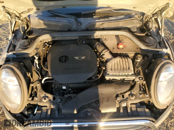 2017 MINI Convertible Cooper with VIN WMWWG5C35H3D00104, listed as a Copart auction lot 80680444 with 33,581 mi miles and Salvage title. Bid and sale history available at DreamBid. Image 11.
