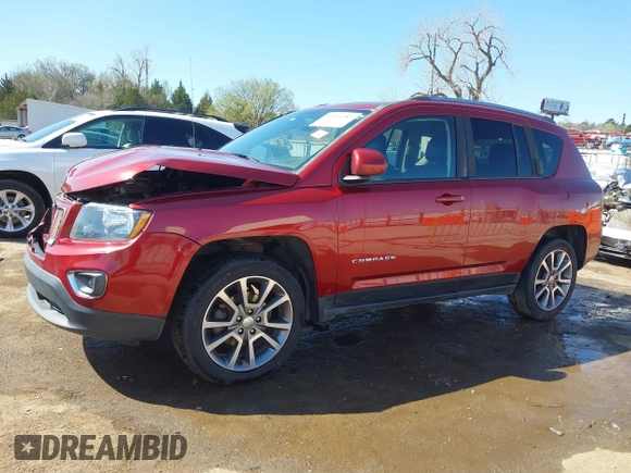 2017 Jeep Compass High Altitude with VIN 1C4NJCEA0HD117958, listed as a IAAI auction lot 41814287 with 74,762 mi miles and . Bid and sale history available at DreamBid. Image 15.