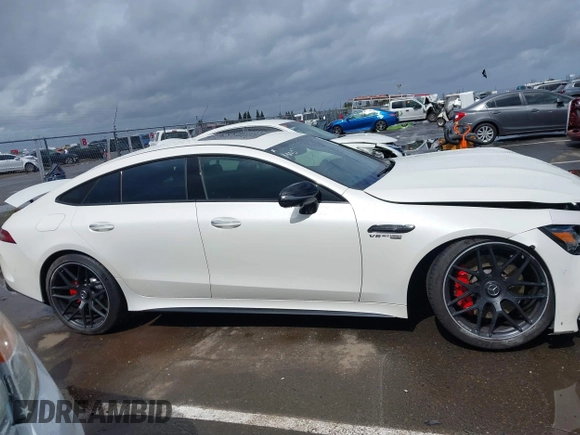 2020 Mercedes-Benz AMG GT with VIN WDD7X8JB0LA013294, listed as a IAAI auction lot 41818018 with 34,880 mi miles. Bid and sale history available at carsss.com. Image 13.