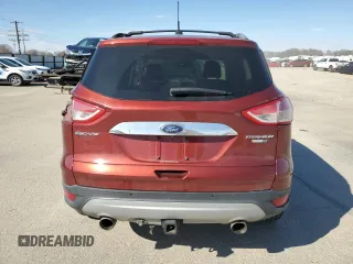 2014 Ford Escape Titanium with VIN 1FMCU9J94EUA22162, listed as a Copart auction lot 47311545 with 132,201 mi miles and Salvage Title. Bid and sale history available at DreamBid. Image 6.