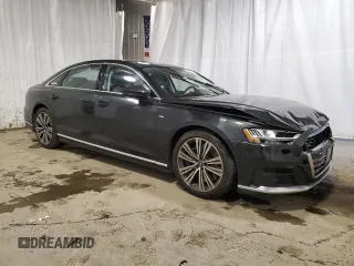 2021 Audi A8 with VIN WAU8EAF88MN024947, listed as a Copart auction lot 69862872 with 32,140 mi miles. Bid and sale history available at carsss.com. Image 4.
