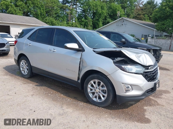 2019 Chevrolet Equinox LT z VIN 3GNAXKEV9KS504114, wystawiony jako IAAI lot #42353280 z przebiegiem 67 573 mil mil oraz . Historia ofert i sprzedaży dostępna na DreamBid. Obrazek 1.
