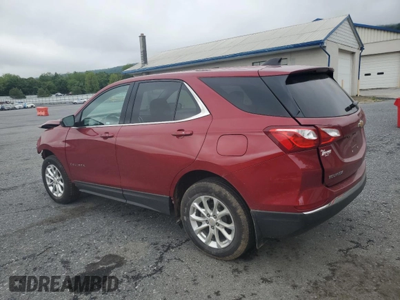 2018 Chevrolet Equinox LT z VIN 2GNAXSEV0J6243503, wystawiony jako Copart lot #58794125 z przebiegiem 43 562 mil mil oraz Szkoda całkowita • Salvage title. Historia ofert i sprzedaży dostępna na DreamBid. Obrazek 2.