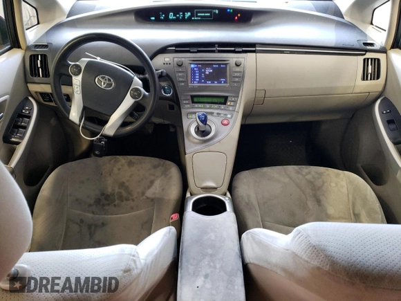 2012 Toyota Prius One with VIN JTDKN3DU7C1591869, listed as a Copart auction lot 55953285 with 382,394 mi miles and Clean Title. Bid and sale history available at DreamBid. Image 8.