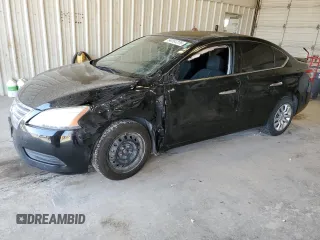 2015 Nissan Sentra SV with VIN 3N1AB7AP6FY285047, listed as a Copart auction lot 54151275 with 104,978 mi miles and Salvage Title. Bid and sale history available at DreamBid. Image 1.