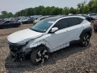2024 Hyundai Kona Limited z VIN KM8HECA32RU136923, wystawiony jako Copart lot #59699145 z przebiegiem 23 762 mil mil oraz Szkoda całkowita • Salvage title. Historia ofert i sprzedaży dostępna na DreamBid. Obrazek 1.