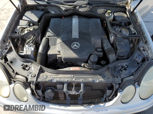 2004 Mercedes-Benz E-Class 5.0L with VIN WDBUF70J84A492244, listed as a Copart auction lot 61143664 with 165,750 mi miles and Salvage Title. Bid and sale history available at carsss.com. Image 11.