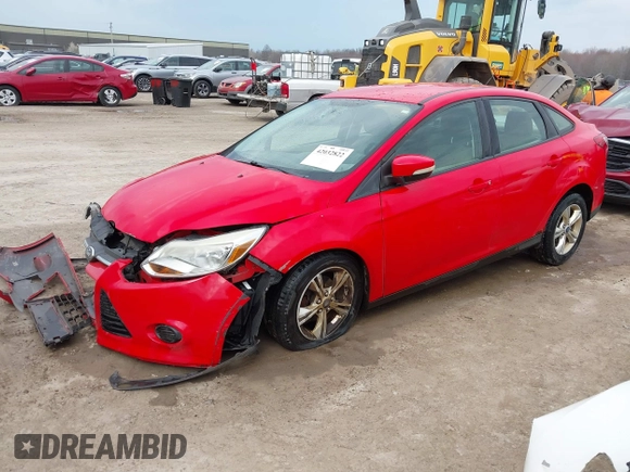 2013 Ford Focus SE with VIN 1FADP3F27DL261790, listed as a IAAI auction lot 42032822 with 80,585 mi miles. Bid and sale history available at carsss.com. Image 18.