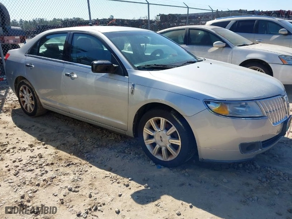 2010 Lincoln MKZ with VIN 3LNHL2GC4AR625438, listed as a IAAI auction lot 41821339 with 129,211 mi miles. Bid and sale history available at carsss.com. Image 1.